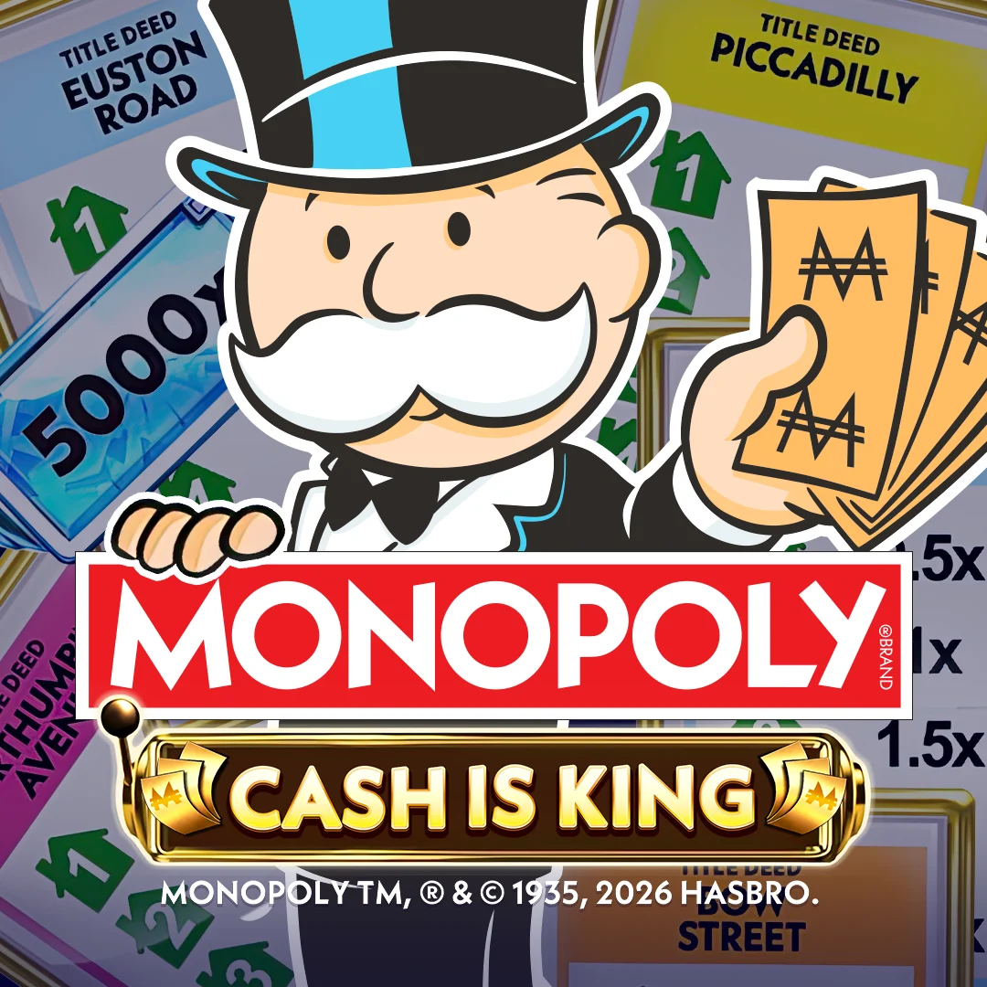 Monopoly Cash Is King - MEGABET808
