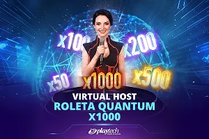 Virtual Host Ruleta Quantum x1000 - MEGABET808