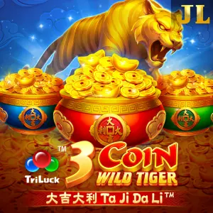 3 Coin Wild Tiger - MEGABET808